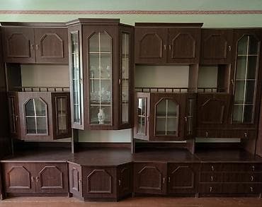 Klassik üslubda iri qonaq otağı divar mebeli CİDDİ ALICIYA ENDİRİM% -