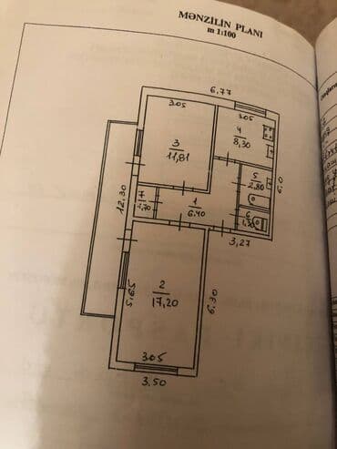 9 ci mikrorayon satilan evler: Bakı, 2 otaqlı, Köhnə tikili, m. Həzi Aslanov, 62 kv. m — 14