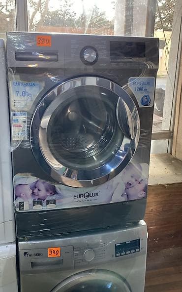 Eurolux önyükləməli paltaryuyan maşın - Yük tutumu: 7.0 kq - Fırlanma