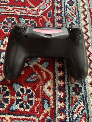 video light: Sony PlayStation DualShock 4 (PS4) simsiz oyun pultu – qara rəng — 3