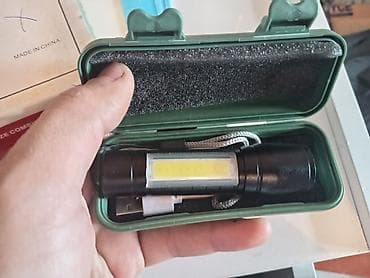 Digər işıqlandırma: Kompakt LED fənər dəsti - Tip: USB-dən doldurulan, COB LED işıqlı — 1