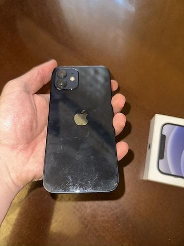 imac ikinci el: IPhone 12, Qara, Face ID — 3