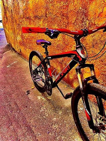 mini velosiped: MTB velosiped – Stels Sport (qara/qırmızı dizayn) Xüsusiyyətlər: - — 1