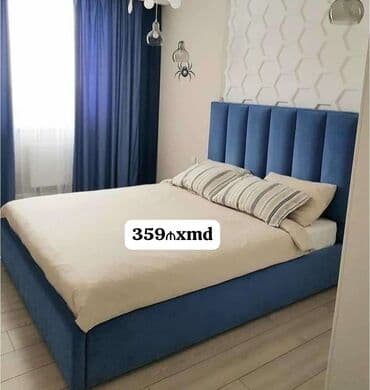 кровать купить баку: İkinəfərlik çarpayı, Matras ilə — 1