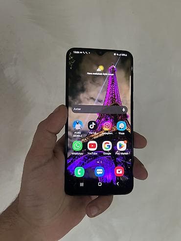 ayfon15 pro: Samsung Galaxy A20, 32 GB, rəng - Qara — 1