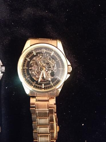 rolex saat: Klassik Saat dəsti, rəng - Qızılı — 5