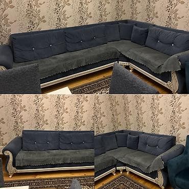 Zəhea04Künc Divan450₼ Təcili satılır ölçü 3.20/2.10 ünvan Binəqədi