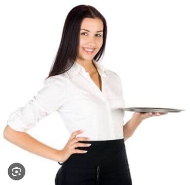 afsiant qiz: Qız ofisiant tələb olunur ekiper sistemiylə işləyən biri olsun — 1