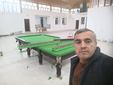 nerd taxta satisi: Bilyard bilyard stollarin temiri quraşdrilmasi .Bir yerden başqa — 3