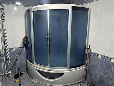 mis tava: Buxar kabinəsi ilə duş-boks - Ölçü: geniş panoram şüşəli ön hissə, 3 — 5