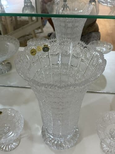 vaz şəkilləri: Bir vaza, Xrustal — 1