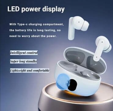 mikro qulaqciq: Новый Беспроводные (Bluetooth) Наушники, Apple, цвет - Черный — 4