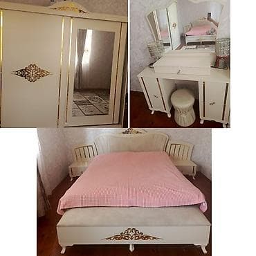 Спальные гарнитуры: 2 односпальные кровати, Азербайджан, Б/у — 1