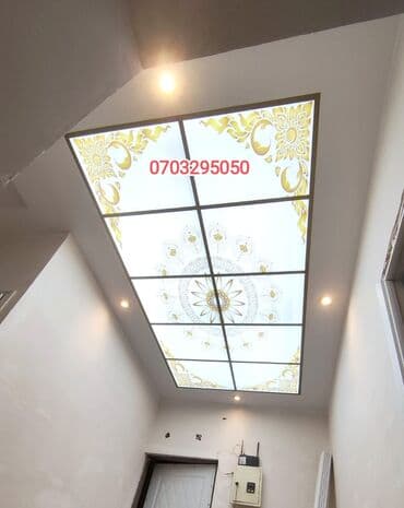 sadə asma tavanlar: Asma tavan, Suyadavamlı, Pulsuz çatdırılma, Zəmanətli — 8