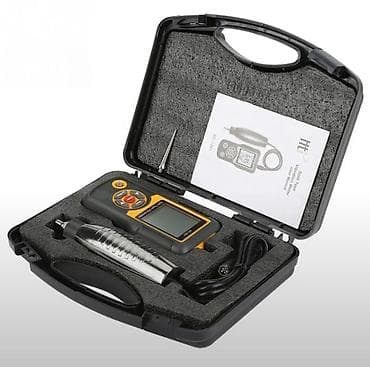 Перила: Vibrometr Model: GTI HT-120 ● Ölçmə Aralığı: Sürətlənmə: 0.1 ~ 199.9 — 5