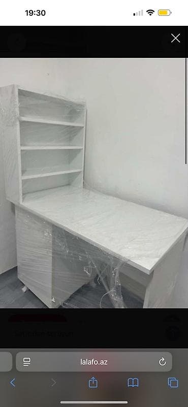 2 mertebeli kravat: Salon üçün moyka və iş masası dəsti - Moyka: Bərbər/xair salonları — 2