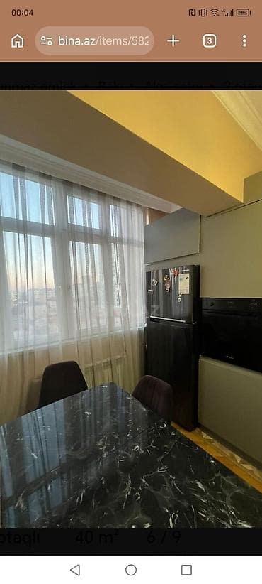 Nəsimi metrosunun yanı 2 otaqlı mənzil