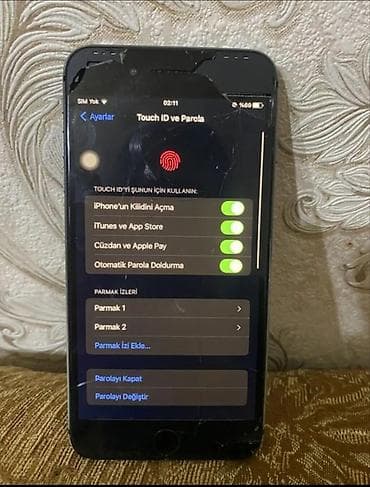 telefonlar 70 azn: IPhone 7 Plus, 32 GB, Qara, Barmaq izi — 2