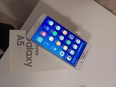 samsung tab a9: Samsung Galaxy A5 2016, 16 GB, Zəmanət, Sensor, İki sim kartlı — 2