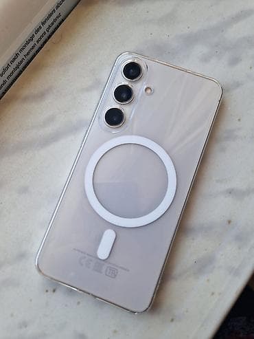 note 11 kabro: MagSafe uyğun şəffaf telefon örtüyü – Samsung Galaxy S24 üçün - Model — 3