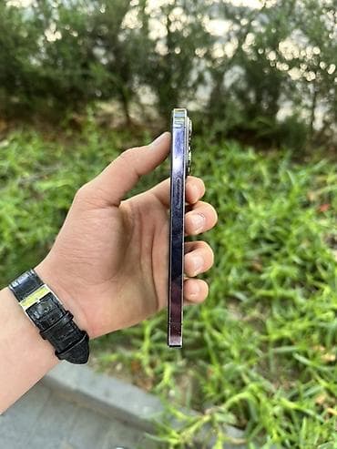 iphone 12 i: IPhone 14 Pro, 128 GB, Deep Purple, Barmaq izi — 4