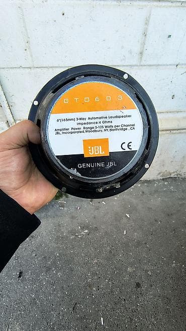 Mətbəx texnikası: JBL GTO603 avtomobil akustikası iştəməyində heç bir problem yoxdu qapı — 2