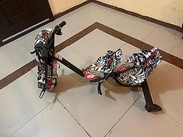 elekt: Uşaq üçün üçtəkərli elektrik drift skuter – ikinəfərlik oturacaqla — 1