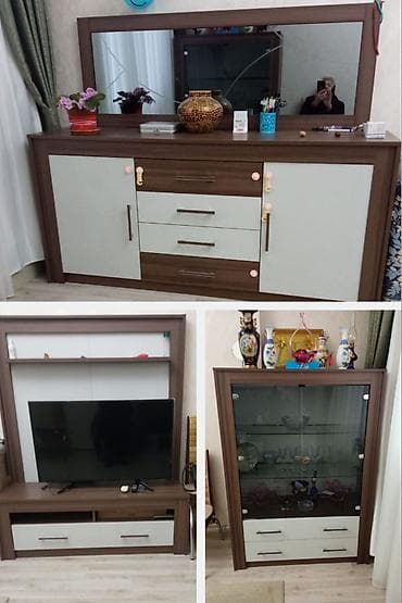 İşlənmiş, TV altlığı, Komod, Servant