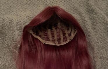 parik satışı: YENİ PARİK. İSTİFADE OLUNMAYİB. ETİKETİ DE USTUNDEDİR. TEBİİ SAÇ — 7