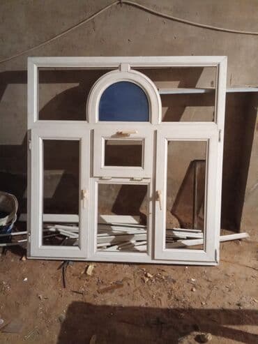 Döşəmə: Yaxşı vezyetde 3eded eyni ölçüdə pencere plasdik ölçüsü 115 157 — 4