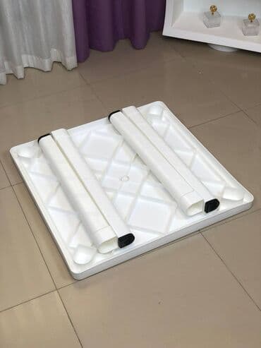 раскладной стол: Yeni, Kvadrat masa, 4 stul, Açılmayan, Stullar ilə, Plastik, Azərbaycan — 10