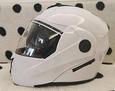 cg motor: Çənəsi açılan DAYU modul tipli motosiklet dəbilqəsi – ağ rəng 75-azn — 3