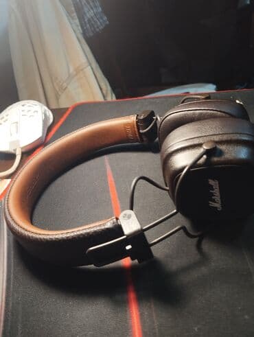 Qulaqcıqlar: Yeni Simli Qulaqcıqlar, Marshall, rəng - Qəhvəyi — 2