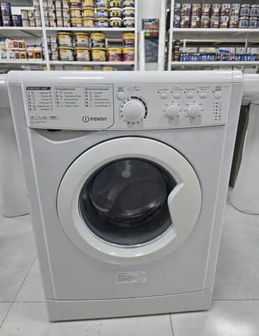Paltaryuyan maşın Indesit, 5 kq, Avtomat, Qurutmasız