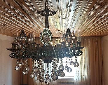 ev gulleri ve adlari: Çılçıraq, 8 lampa, Metal — 1
