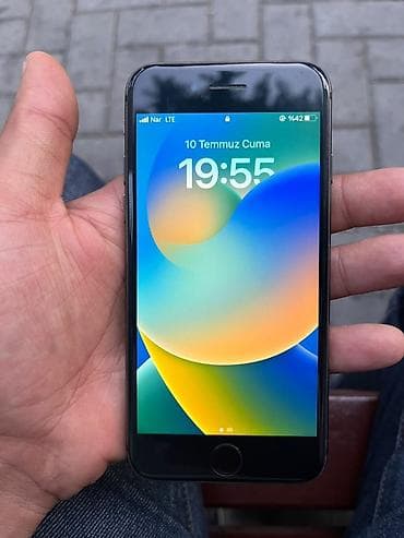 Elektronika: IPhone 8, 64 GB, Qara, Barmaq izi — 1
