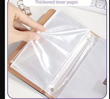 Şifrə ilə kilidlənən büdcə zərfli planlayıcı dəftər - Dizayn