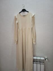 туника турецкая новая: Bej rəngli uzun don. 156 boya uyğun kəsilib 1 dəfə geyinilib — 1