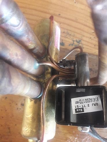 4 luk kabel: Kondisioner LG, İşlənmiş, 70-80 kv. m, Xarici blok — 4