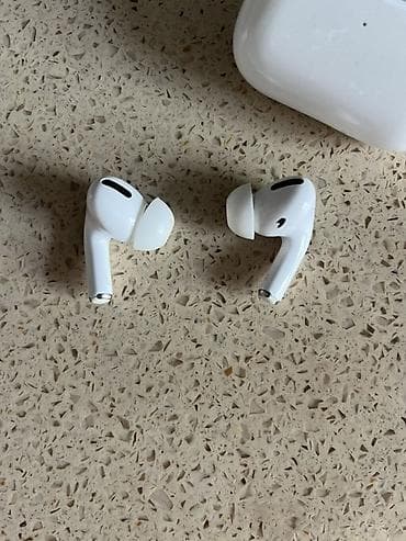 qulaqcıqlar: İşlənmiş Simsiz (Bluetooth) Qulaqcıqlar, Apple, rəng - Ağ — 2