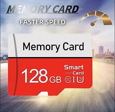 aksiyon kamerası: 128 GB MicroSD Memory Card – Topdan və pərakəndə Xüsusiyyətlər: - — 1