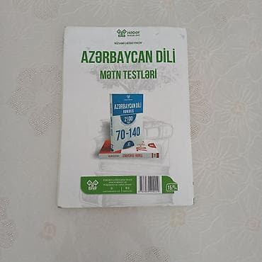 manqa kitab: Məhsul: “Azərbaycan dili – Mətn testləri” (XI sinif) Müəllif: Nizami — 2