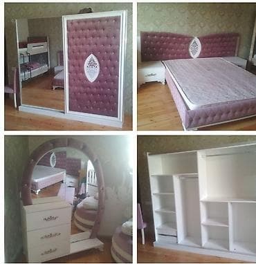 İkinəfərlik çarpayı, Dolab, Termo, 2 tumba, İşlənmiş