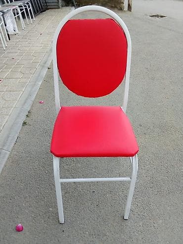 Qonaq otağı üçün, Yeni, Qatlanmayan, rəng - Qırmızı Stul
