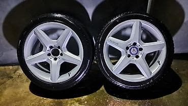4 teker: İşlənmiş Disk təkər AMG 245 / 35 / R 18, 5 Boltlu — 2