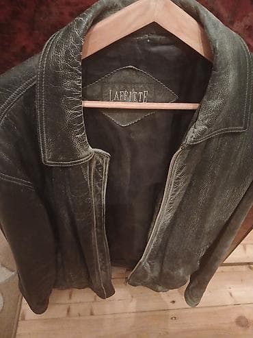 Laffitte dəridən kişi gödəkçəsi - Brend: Laffitte - Material: təbii