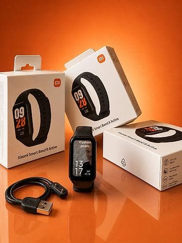 ucuz smart saatlar: Yeni, Smart saat, Xiaomi, Suya davamlı, rəng - Qara — 1