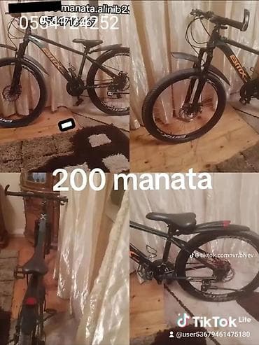 velosiped kameri: BMx GTM dağ velosipedi - Çərçivə: yüngül alaşımlı, idman üslubunda - — 4