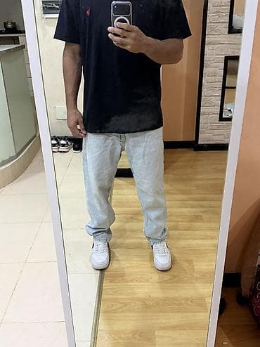 topdan geyim: Bershka original baggy cins şalvar. W32 (EU42). Çox yaxşı — 7