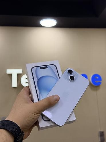 ipad mini 5 irşad electronics: IPhone 15, 128 GB, Göy, Zəmanət, Kredit, Simsiz şarj — 1